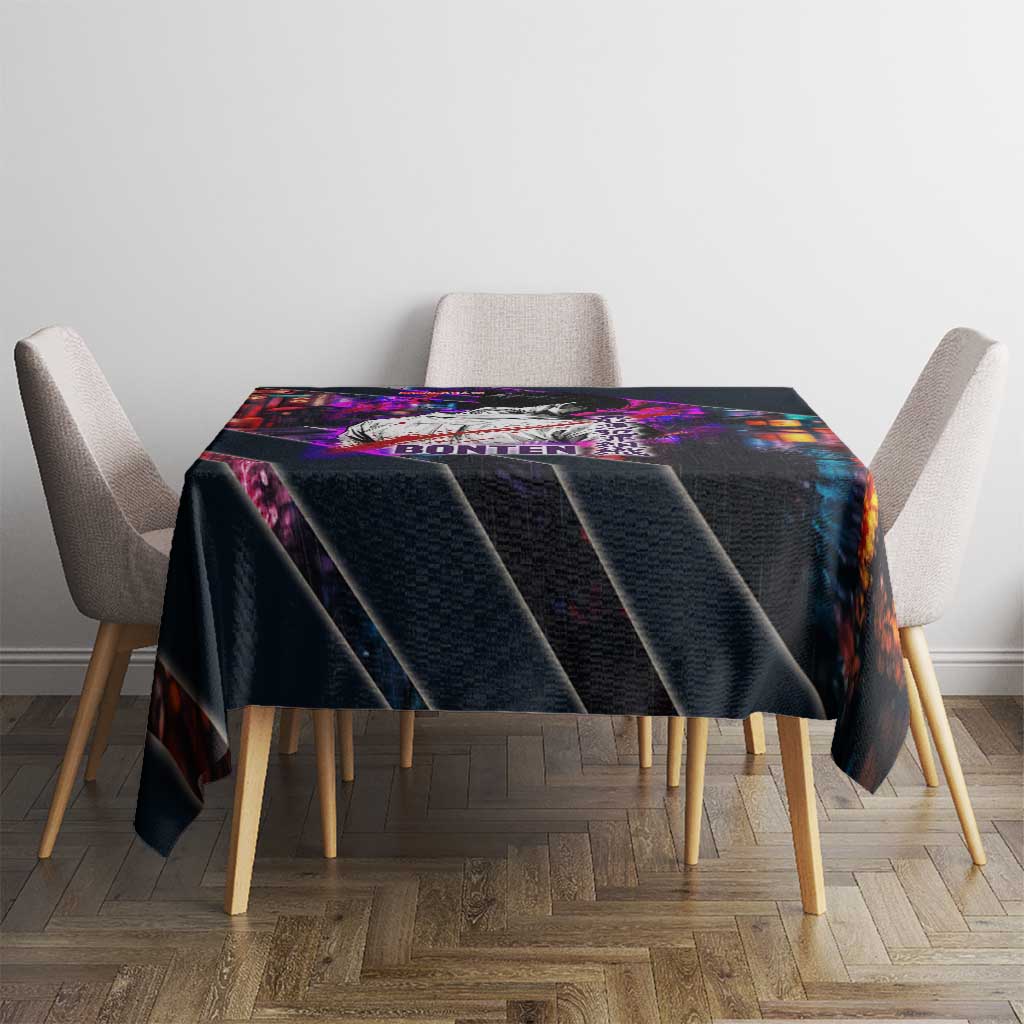 Bonten Era The Darkest Future Tablecloth Cyberpunk Noir Gang Art Style