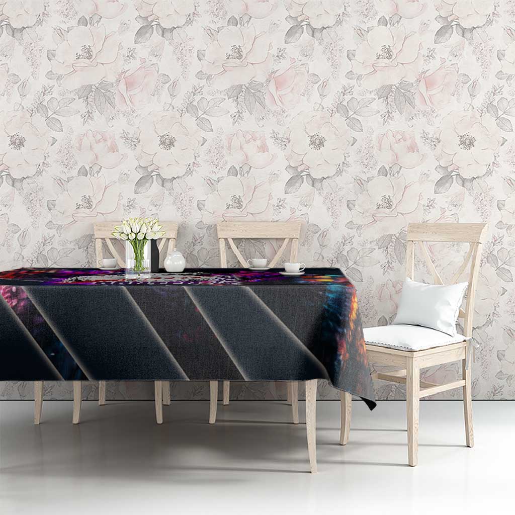 Bonten Era The Darkest Future Tablecloth Cyberpunk Noir Gang Art Style