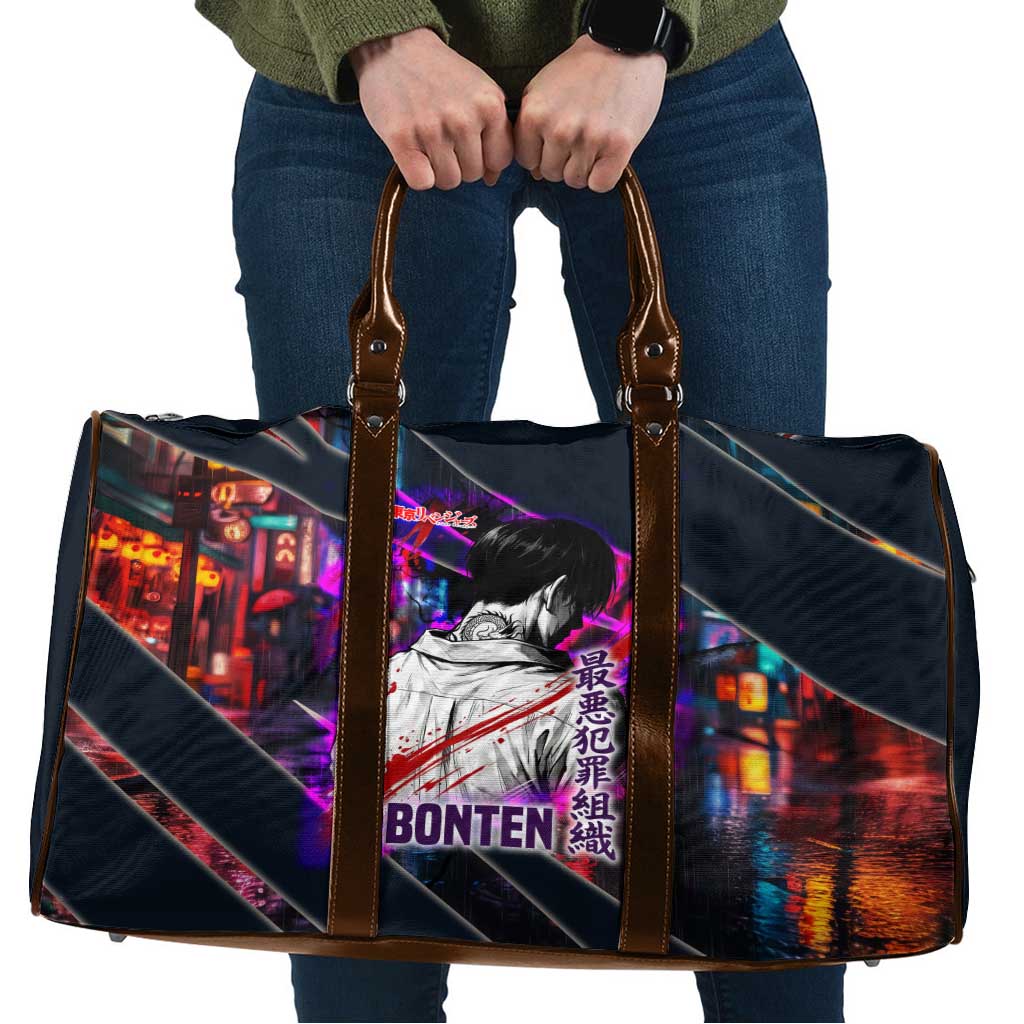 Bonten Era The Darkest Future Travel Bag Cyberpunk Noir Gang Art Style
