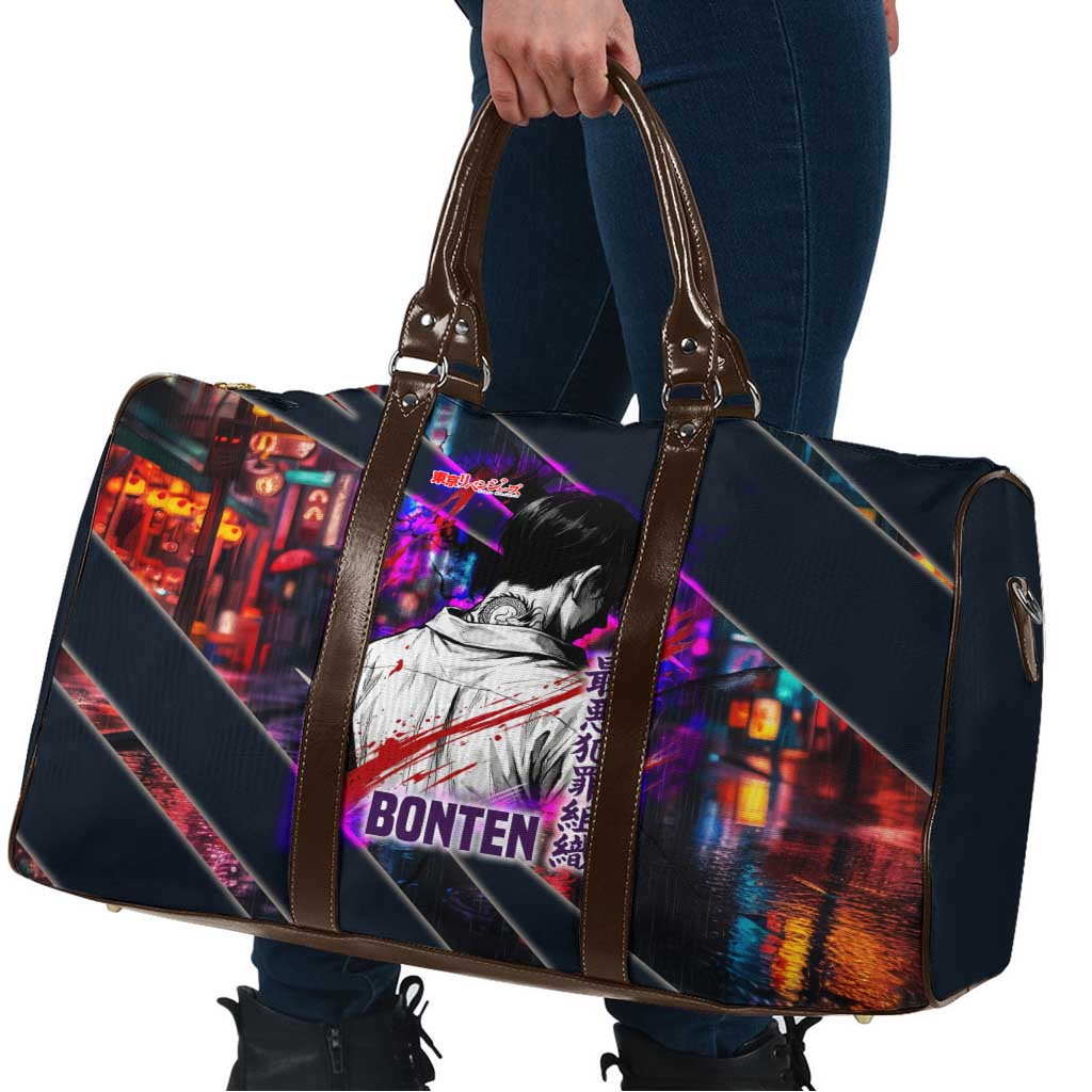 Bonten Era The Darkest Future Travel Bag Cyberpunk Noir Gang Art Style