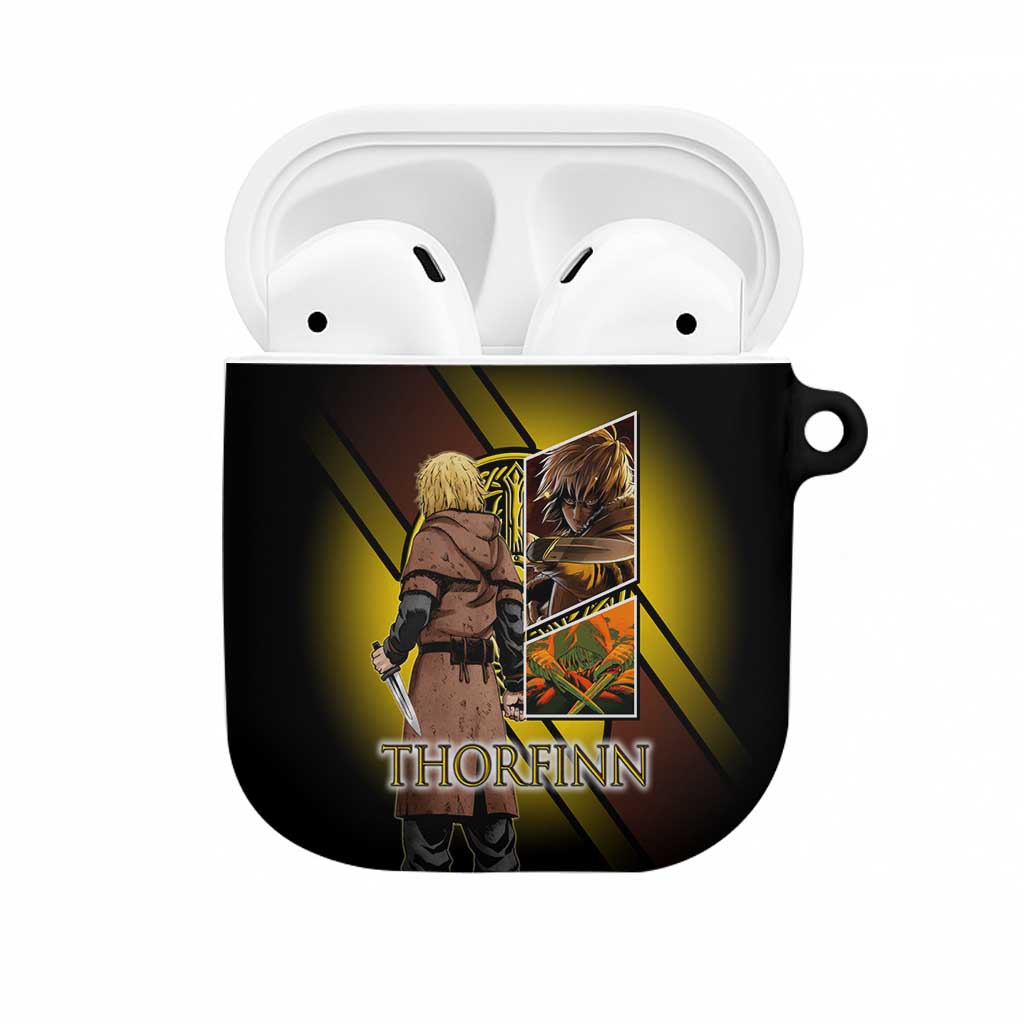 Thorfinn Norse Avenger AirPods Case Viking Manga Illustration Style