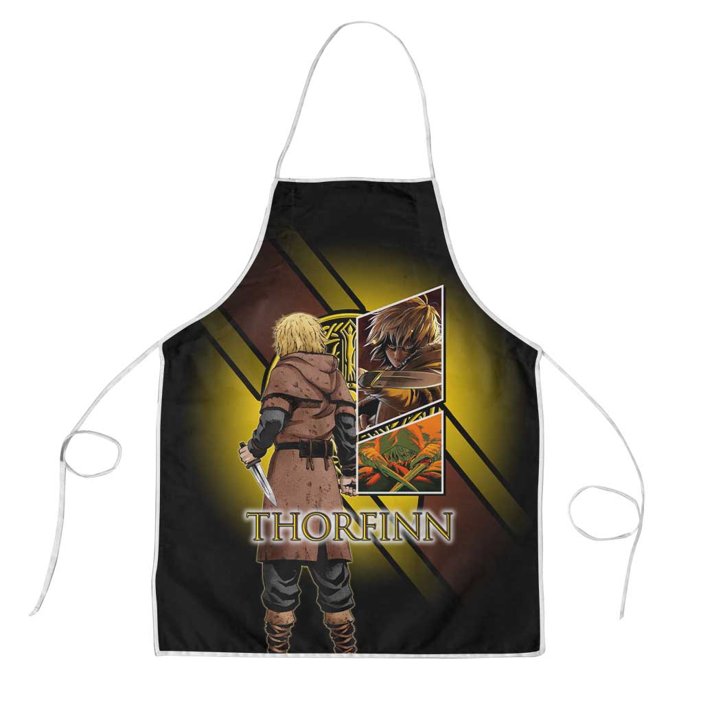 Thorfinn Norse Avenger Apron Viking Manga Illustration Style