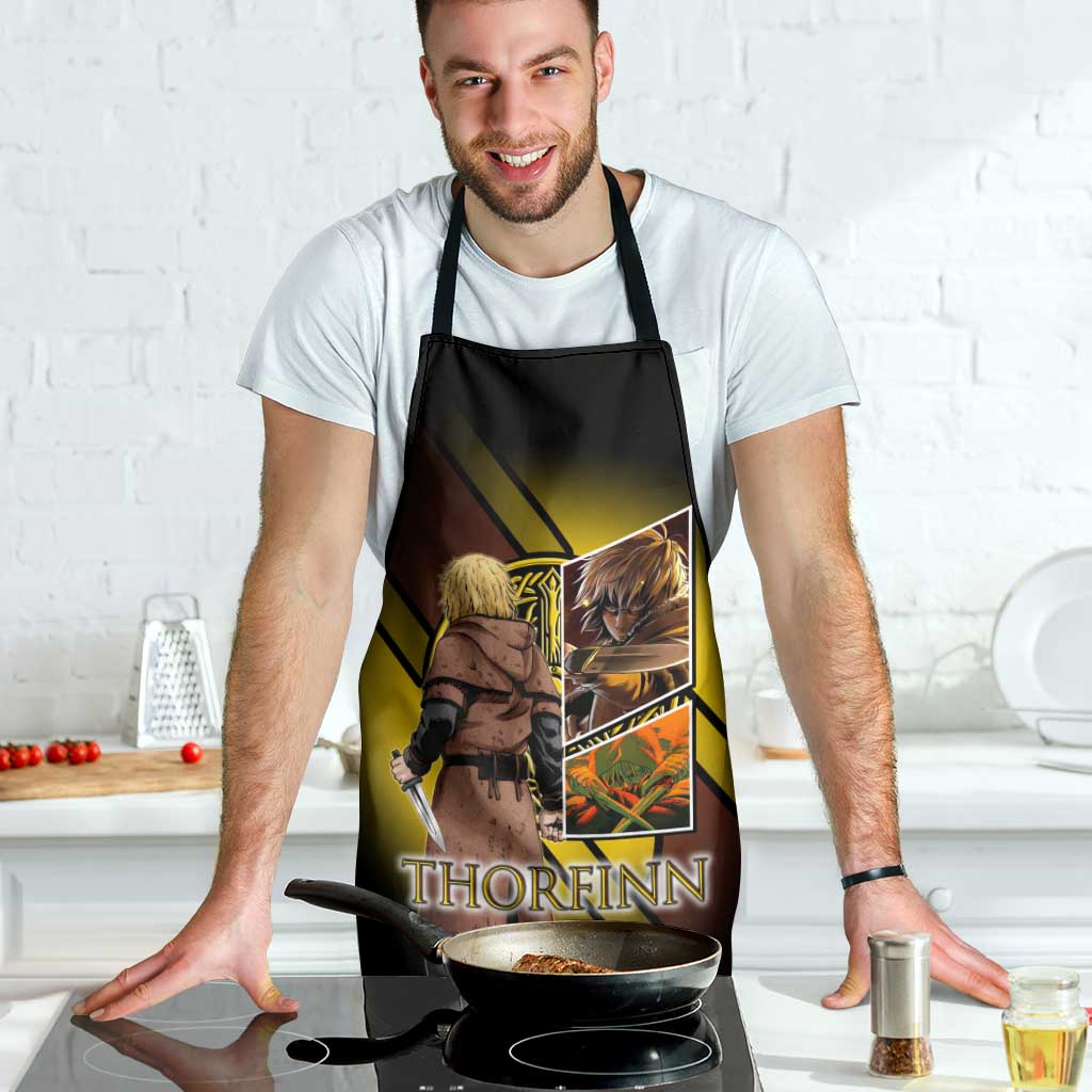 Thorfinn Norse Avenger Apron Viking Manga Illustration Style
