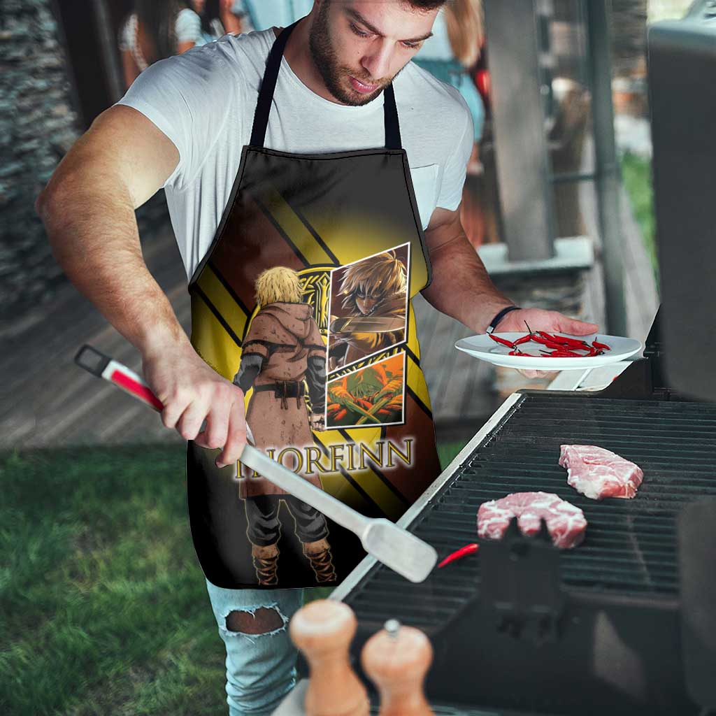 Thorfinn Norse Avenger Apron Viking Manga Illustration Style