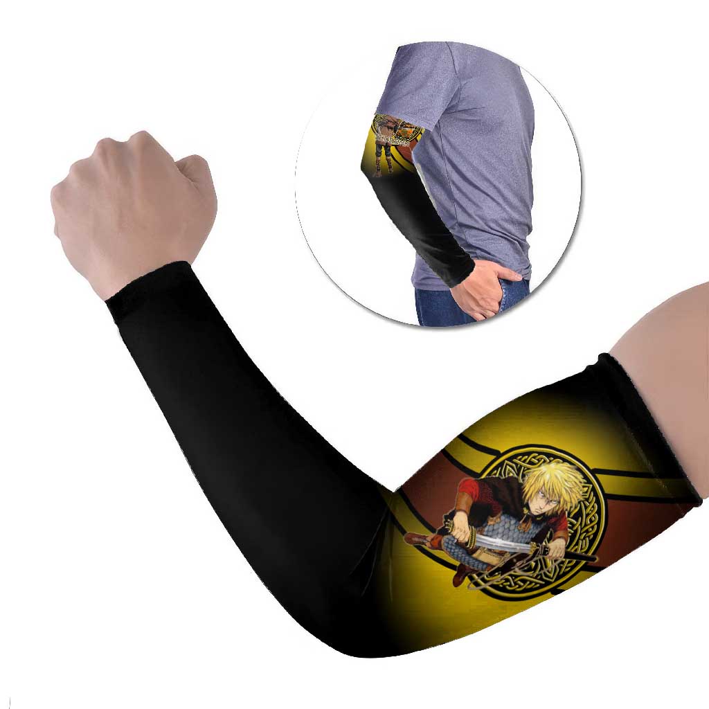 Thorfinn Norse Avenger Arm Sleeves Viking Manga Illustration Style