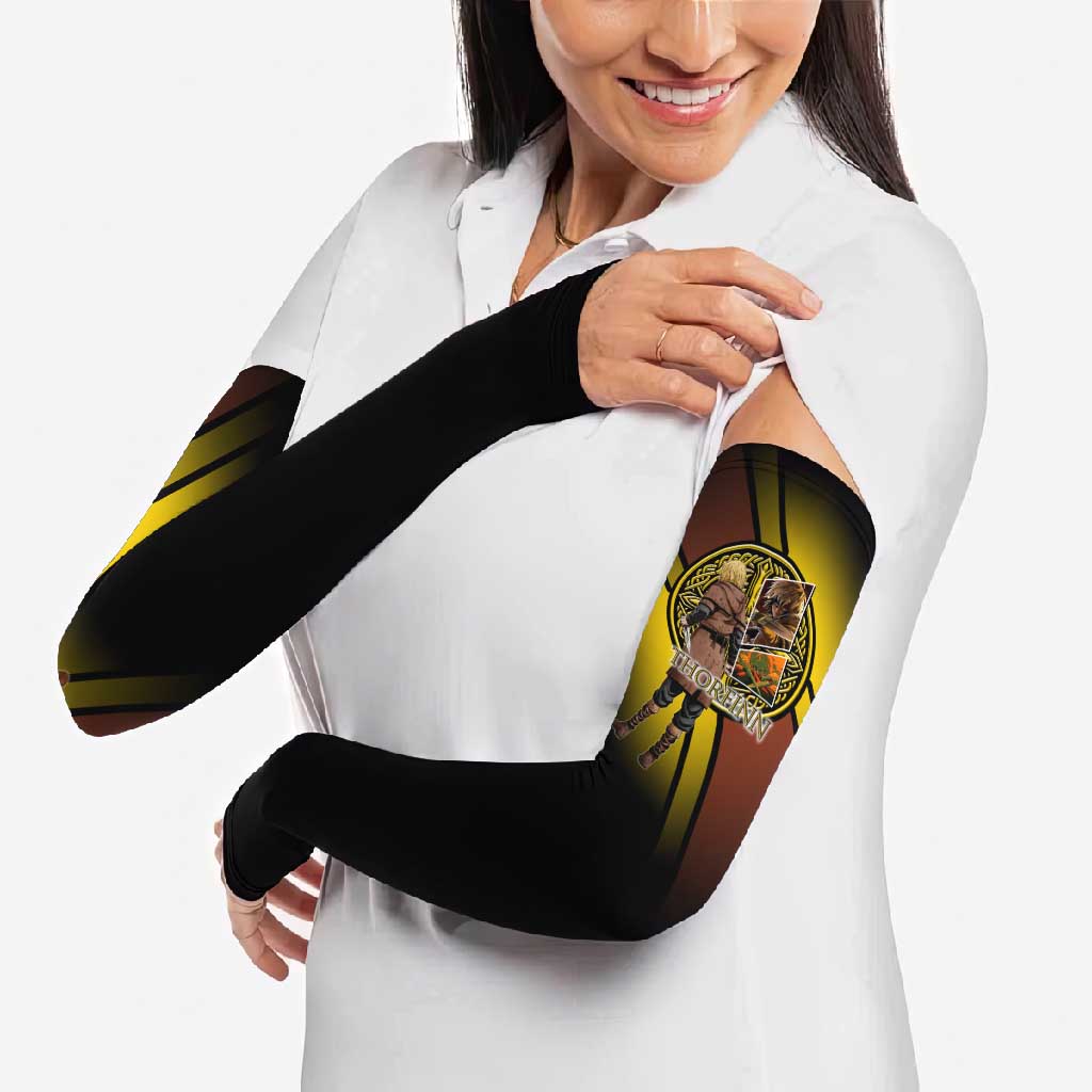 Thorfinn Norse Avenger Arm Sleeves Viking Manga Illustration Style