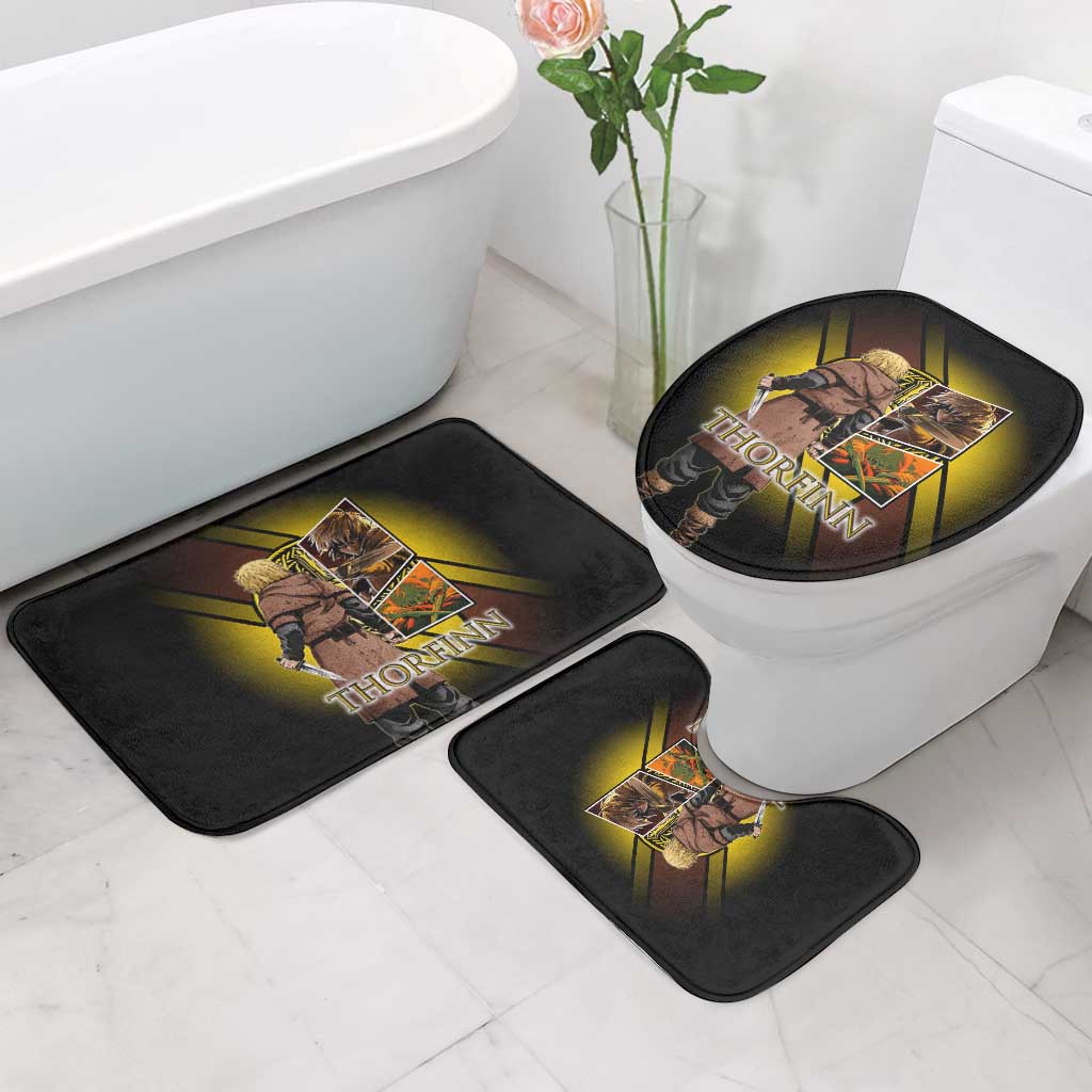 Thorfinn Norse Avenger Bathroom Set Viking Manga Illustration Style