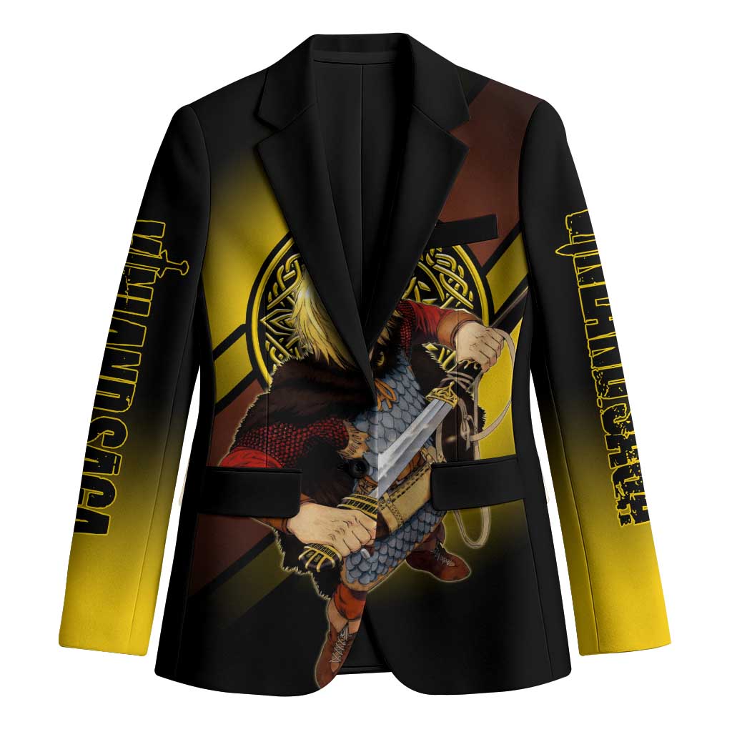 Thorfinn Norse Avenger Blazer Viking Manga Illustration Style