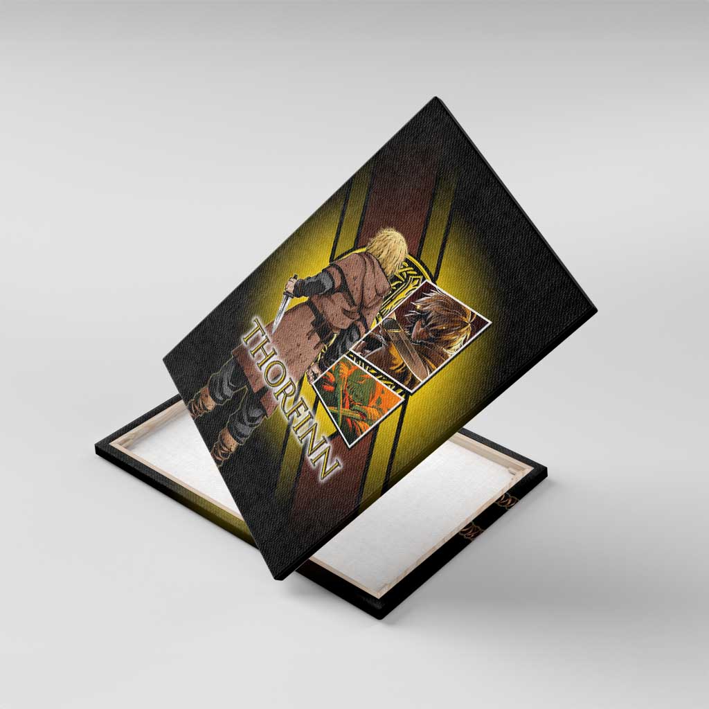 Thorfinn Norse Avenger Canvas Wall Art Viking Manga Illustration Style