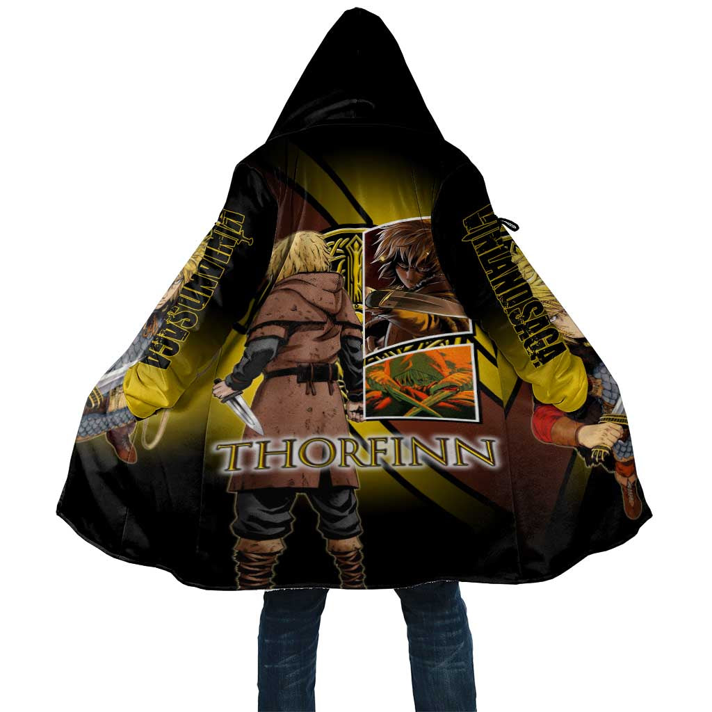 Thorfinn Norse Avenger Cloak Viking Manga Illustration Style