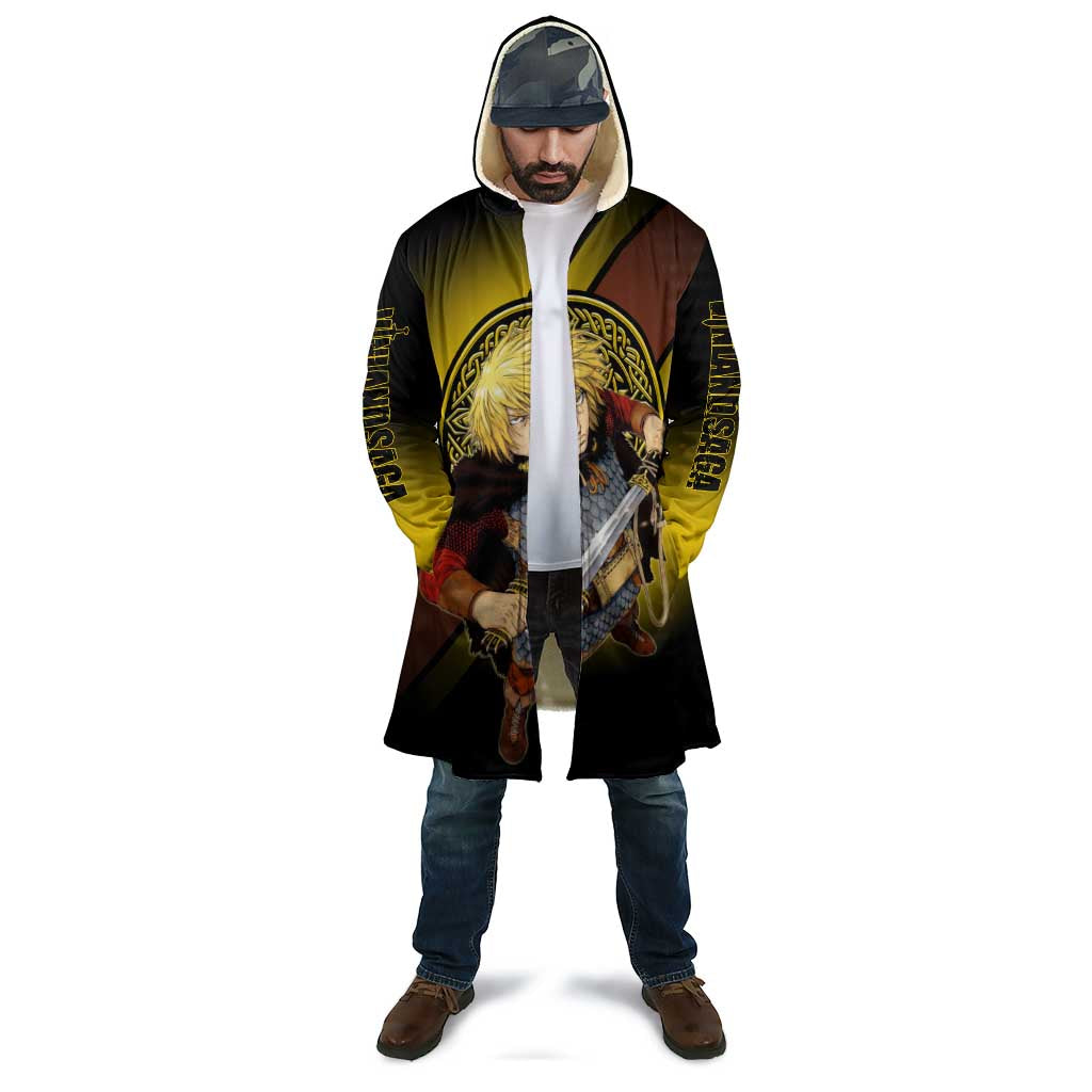 Thorfinn Norse Avenger Cloak Viking Manga Illustration Style