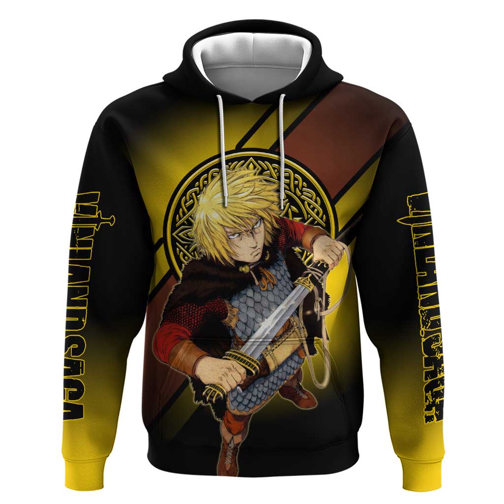 Thorfinn Norse Avenger Hoodie Viking Manga Illustration Style