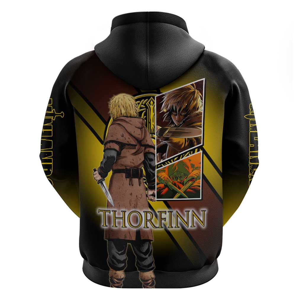 Thorfinn Norse Avenger Hoodie Viking Manga Illustration Style