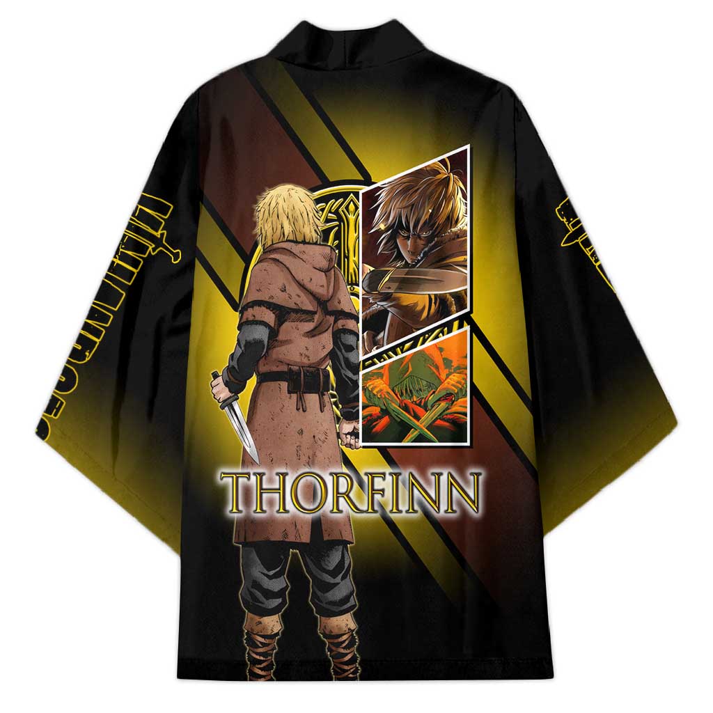 Thorfinn Norse Avenger Kimono Viking Manga Illustration Style