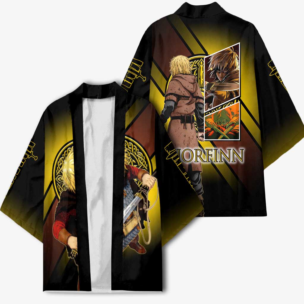 Thorfinn Norse Avenger Kimono Viking Manga Illustration Style