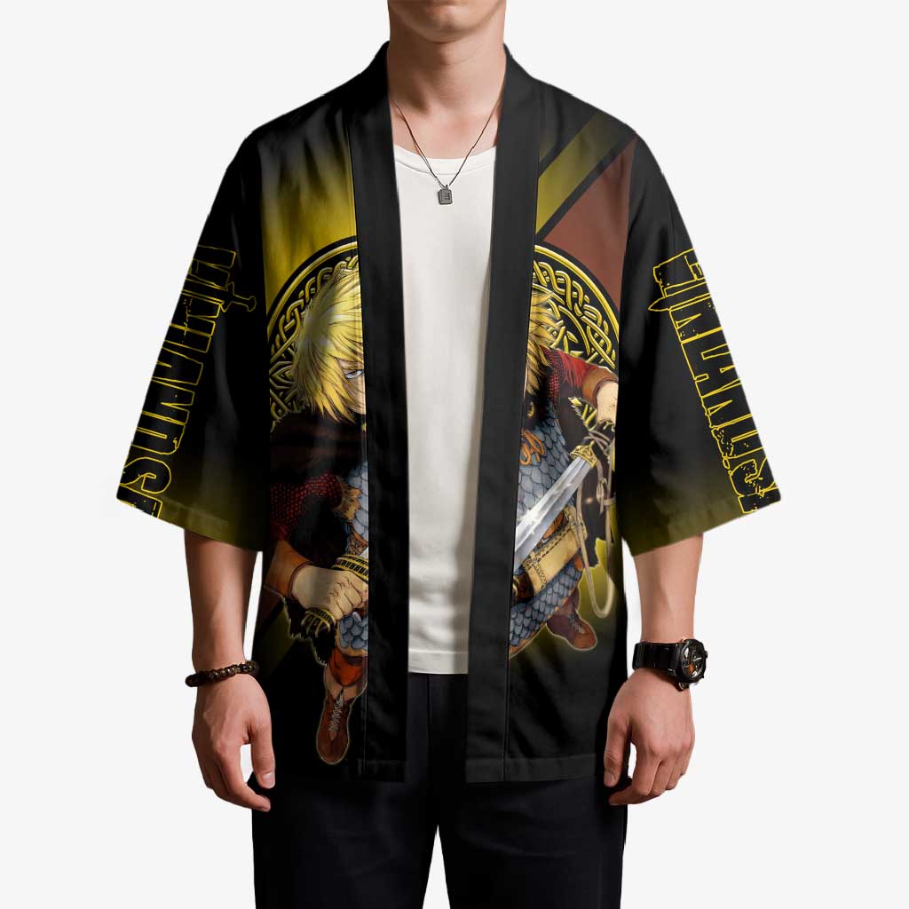 Thorfinn Norse Avenger Kimono Viking Manga Illustration Style