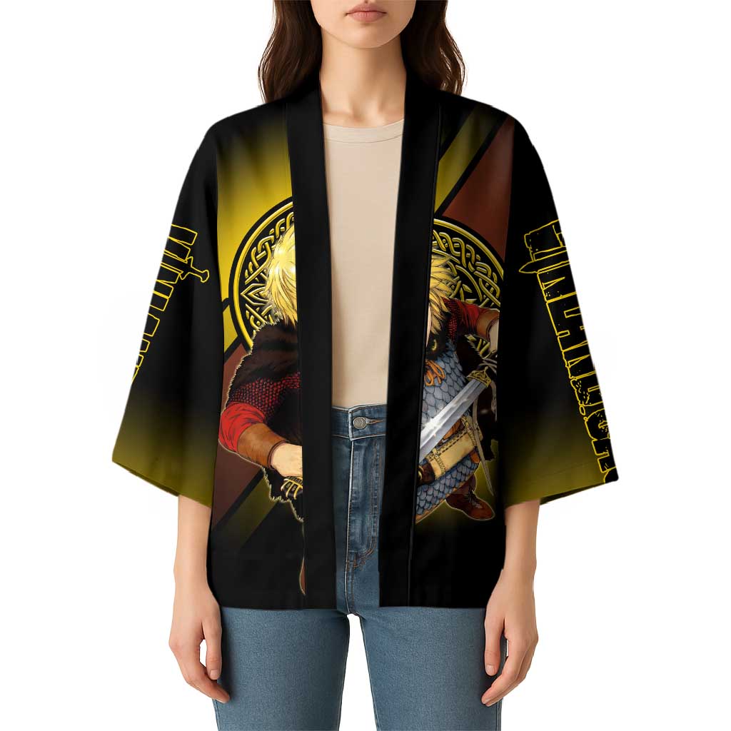 Thorfinn Norse Avenger Kimono Viking Manga Illustration Style