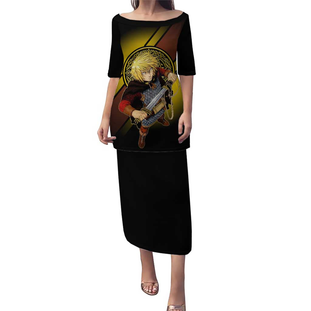 Thorfinn Norse Avenger Puletasi Viking Manga Illustration Style