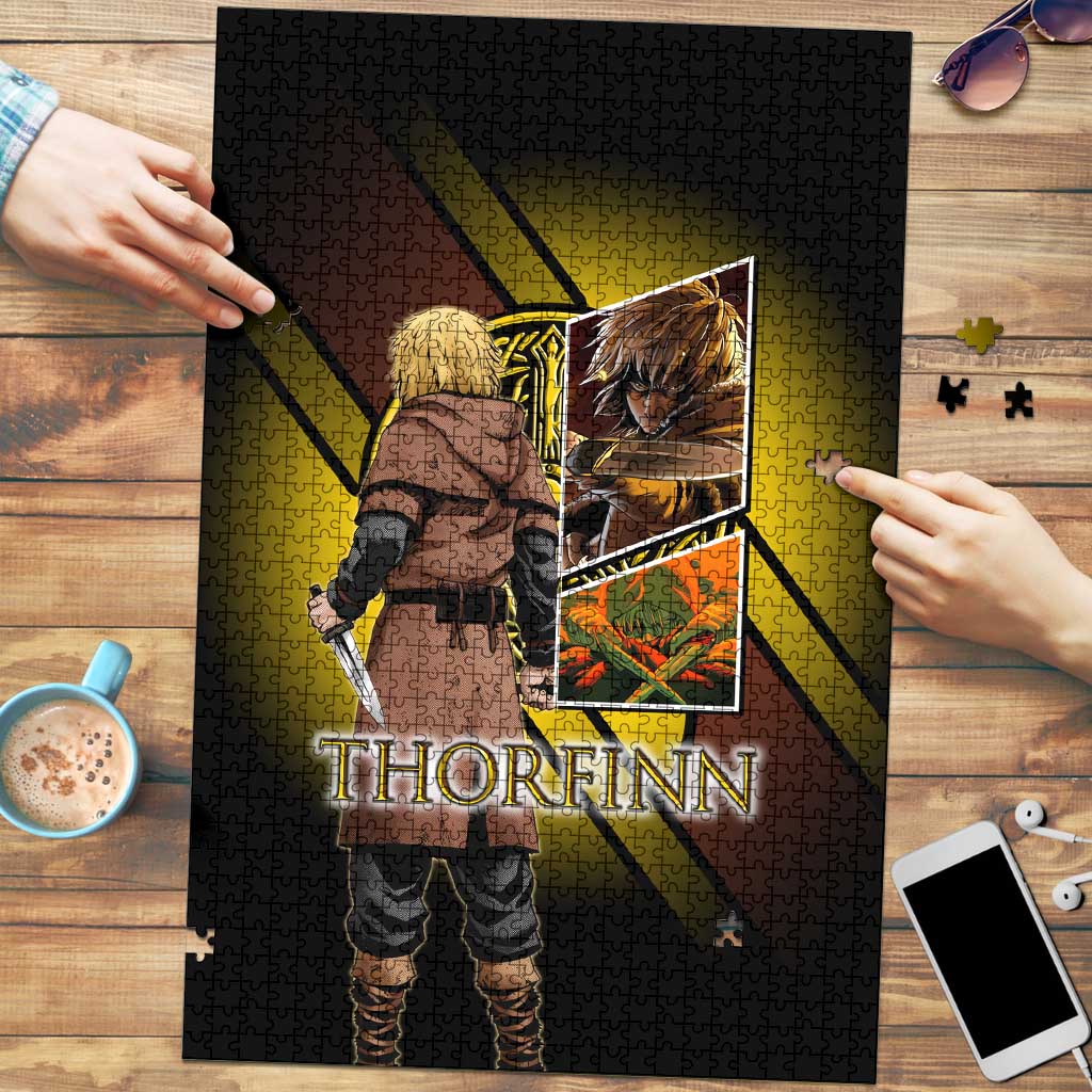 Thorfinn Norse Avenger Puzzle Viking Manga Illustration Style