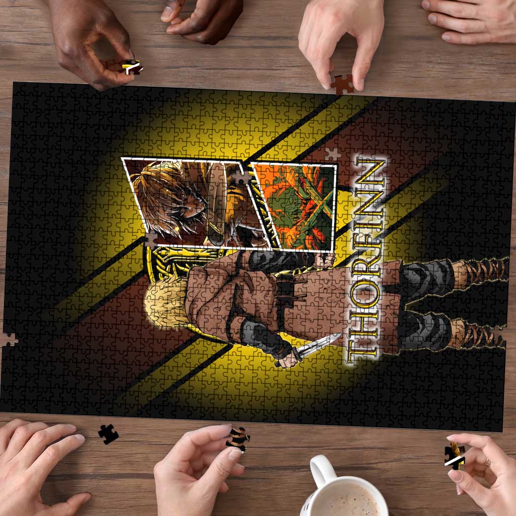Thorfinn Norse Avenger Puzzle Viking Manga Illustration Style