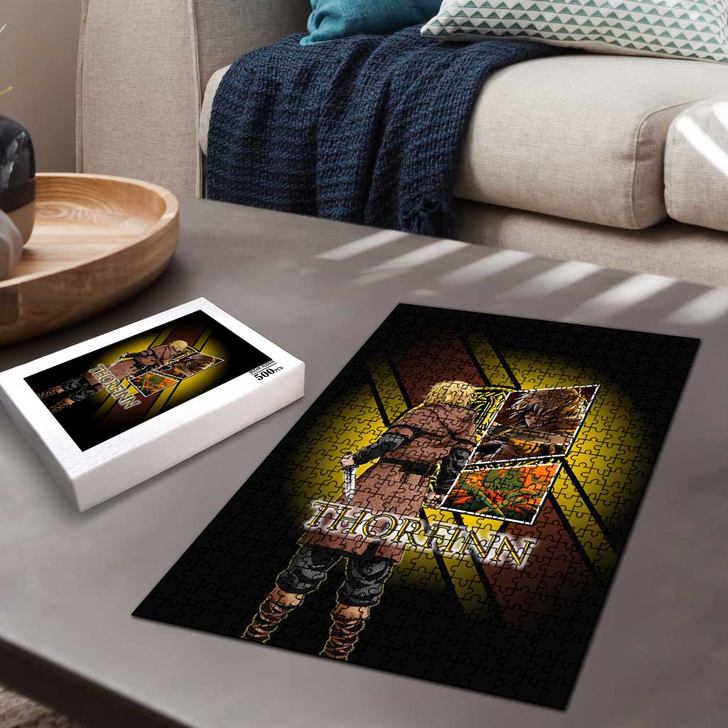 Thorfinn Norse Avenger Puzzle Viking Manga Illustration Style