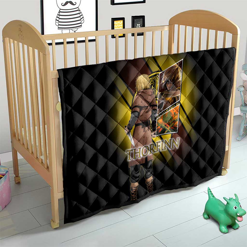 Thorfinn Norse Avenger Quilt Viking Manga Illustration Style
