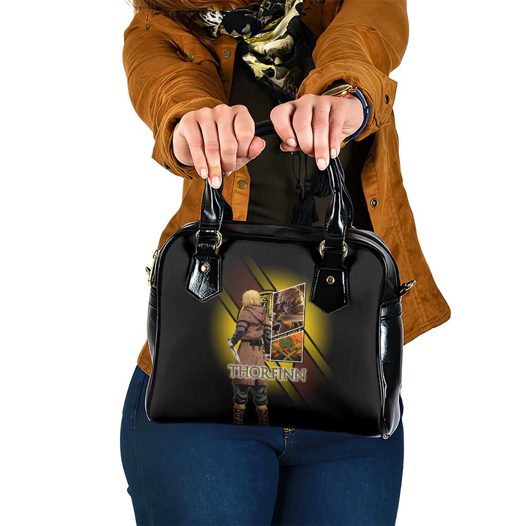 Thorfinn Norse Avenger Shoulder Handbag Viking Manga Illustration Style