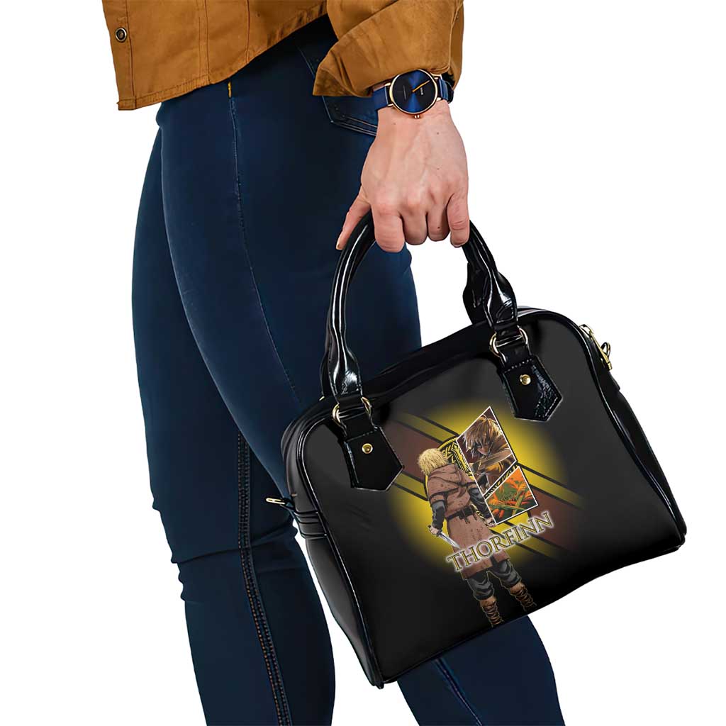 Thorfinn Norse Avenger Shoulder Handbag Viking Manga Illustration Style