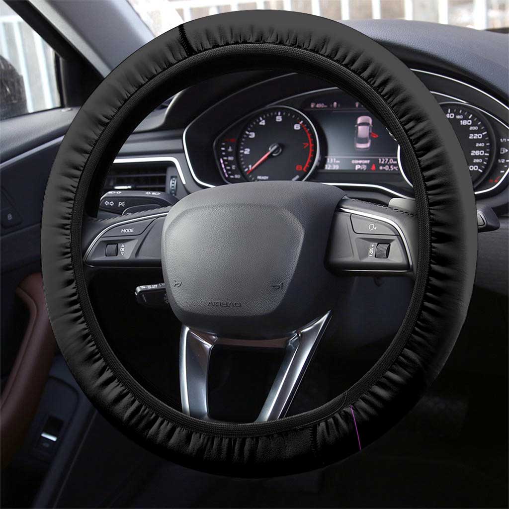 Thorfinn Norse Avenger Steering Wheel Cover Viking Manga Illustration Style
