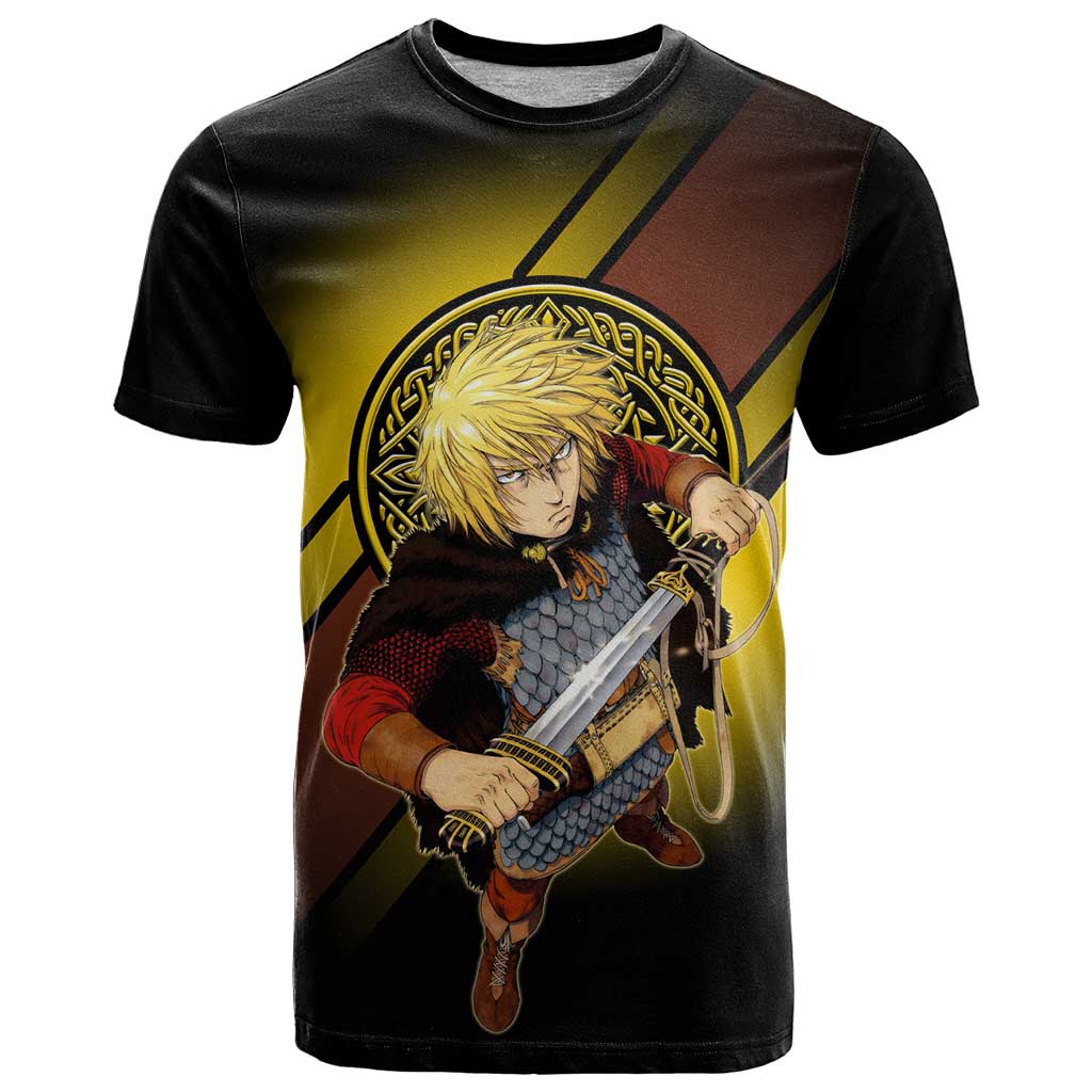 Thorfinn Norse Avenger T Shirt Viking Manga Illustration Style