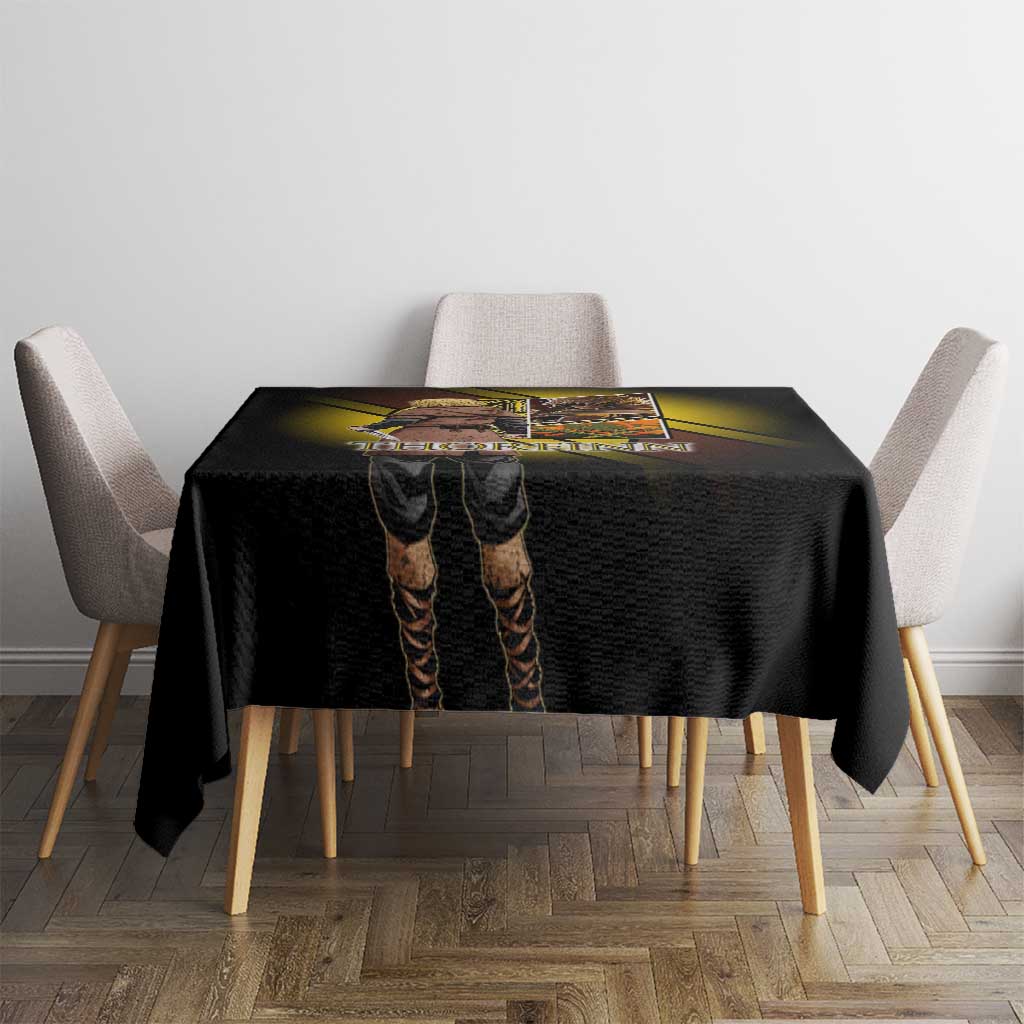 Thorfinn Norse Avenger Tablecloth Viking Manga Illustration Style