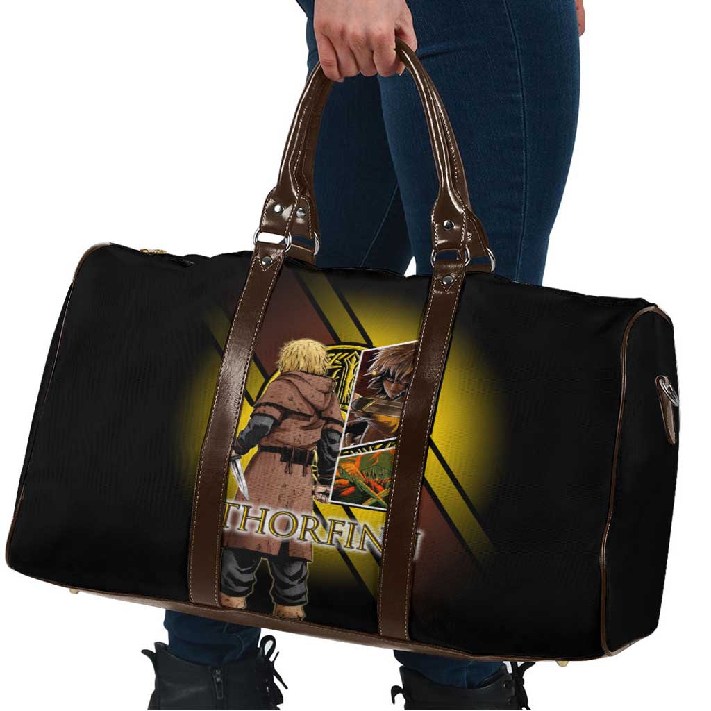 Thorfinn Norse Avenger Travel Bag Viking Manga Illustration Style