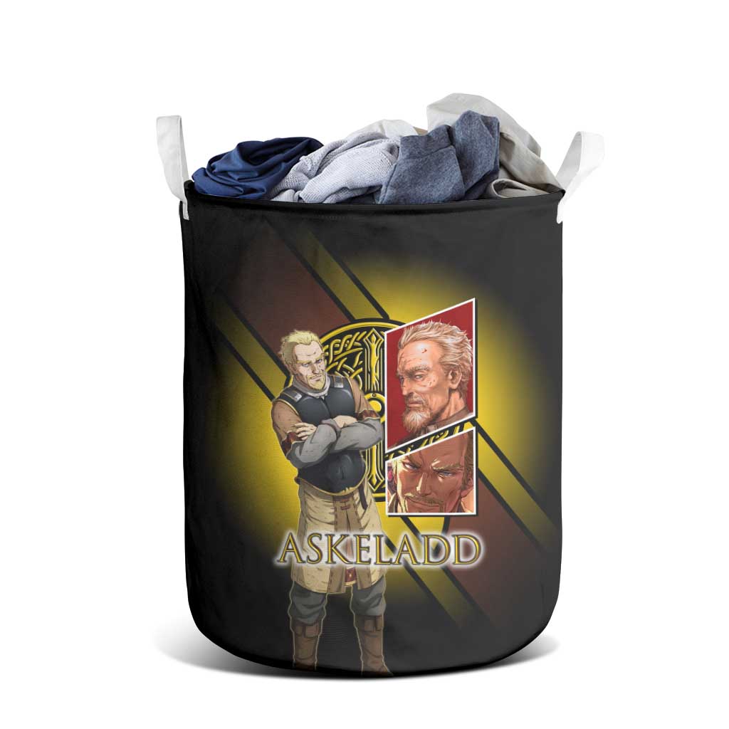 Askeladd Viking Commander Laundry Basket Viking Manga Illustration Style