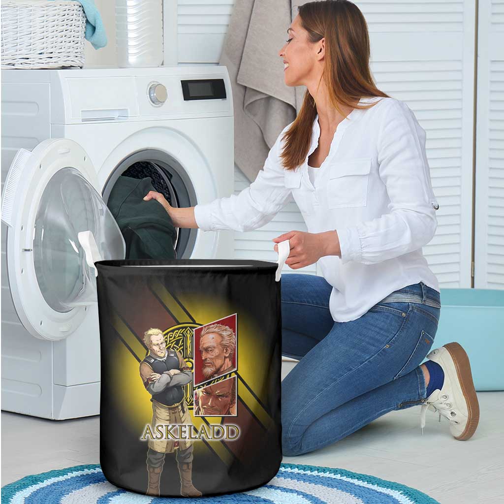 Askeladd Viking Commander Laundry Basket Viking Manga Illustration Style