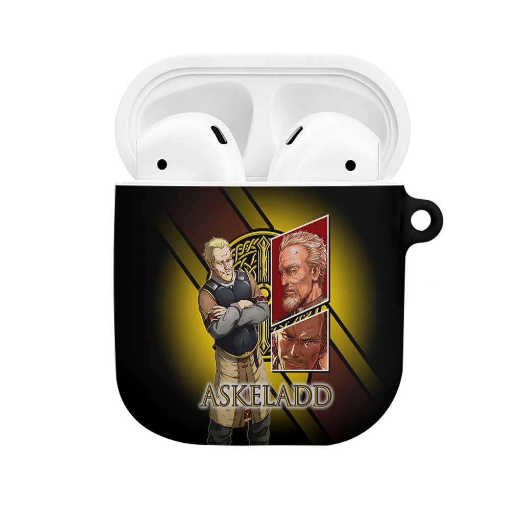 Askeladd Viking Commander AirPods Case Viking Manga Illustration Style