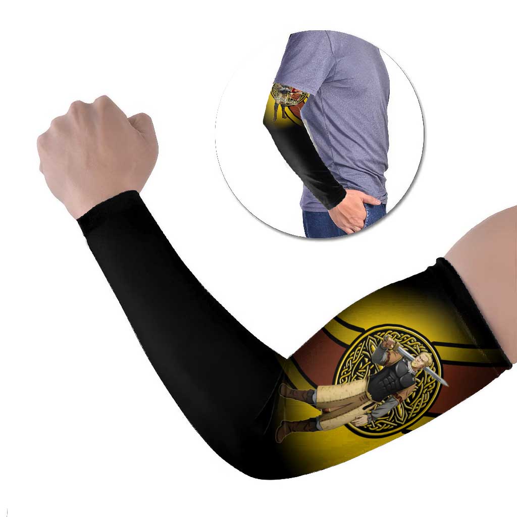 Askeladd Viking Commander Arm Sleeves Viking Manga Illustration Style