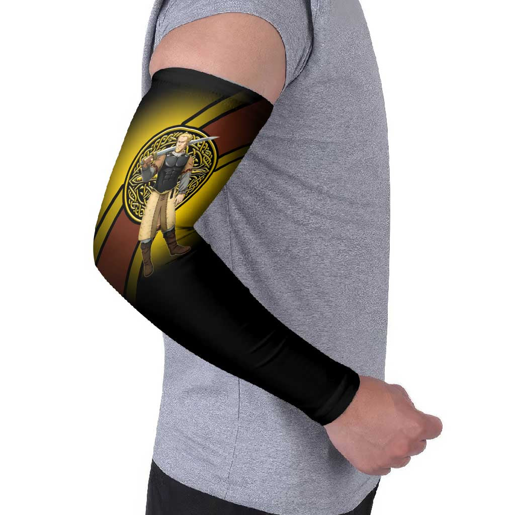Askeladd Viking Commander Arm Sleeves Viking Manga Illustration Style