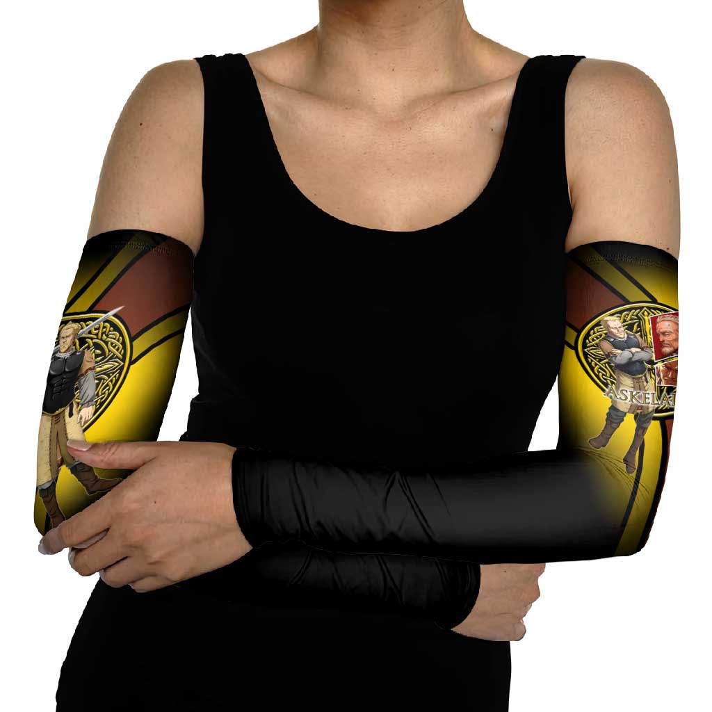 Askeladd Viking Commander Arm Sleeves Viking Manga Illustration Style