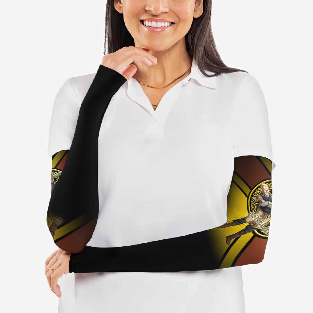 Askeladd Viking Commander Arm Sleeves Viking Manga Illustration Style