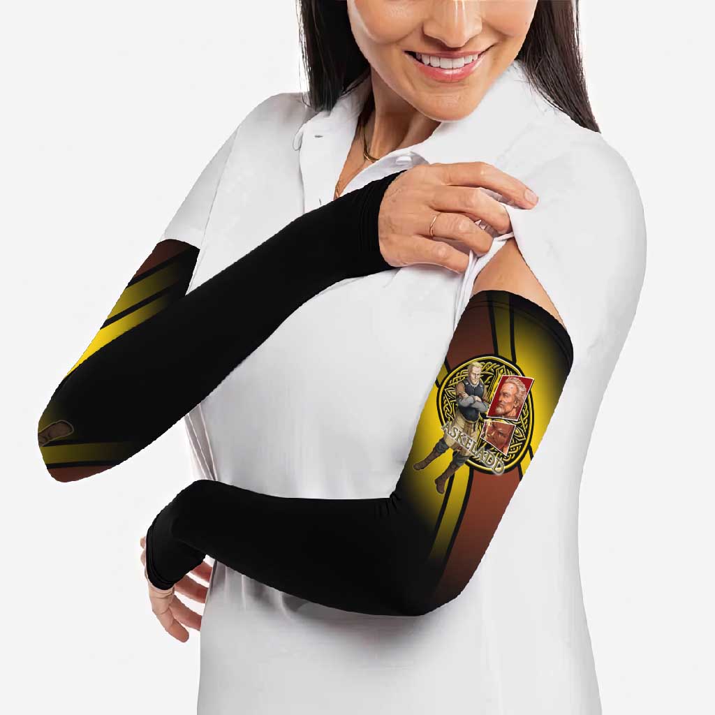 Askeladd Viking Commander Arm Sleeves Viking Manga Illustration Style