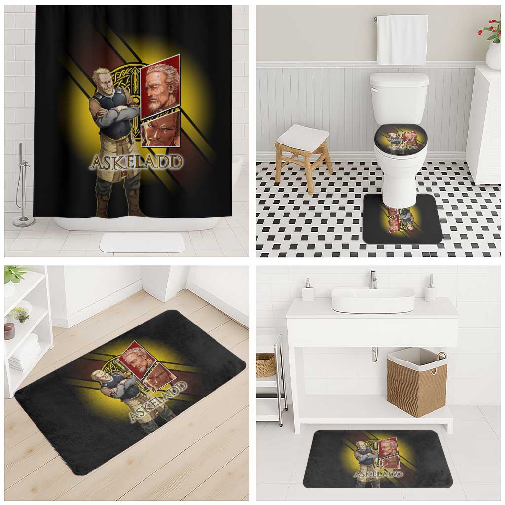 Askeladd Viking Commander Bathroom Set Viking Manga Illustration Style