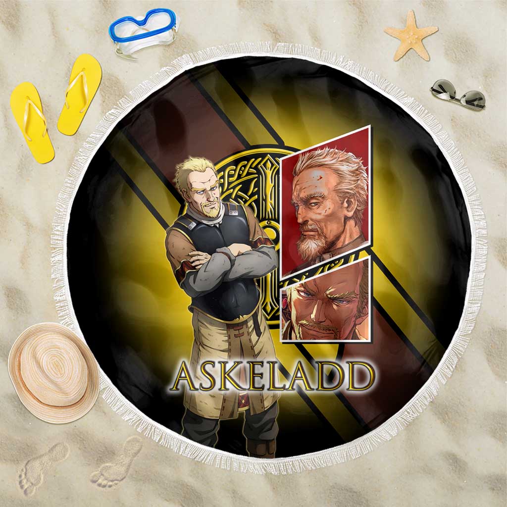 Askeladd Viking Commander Beach Blanket Viking Manga Illustration Style