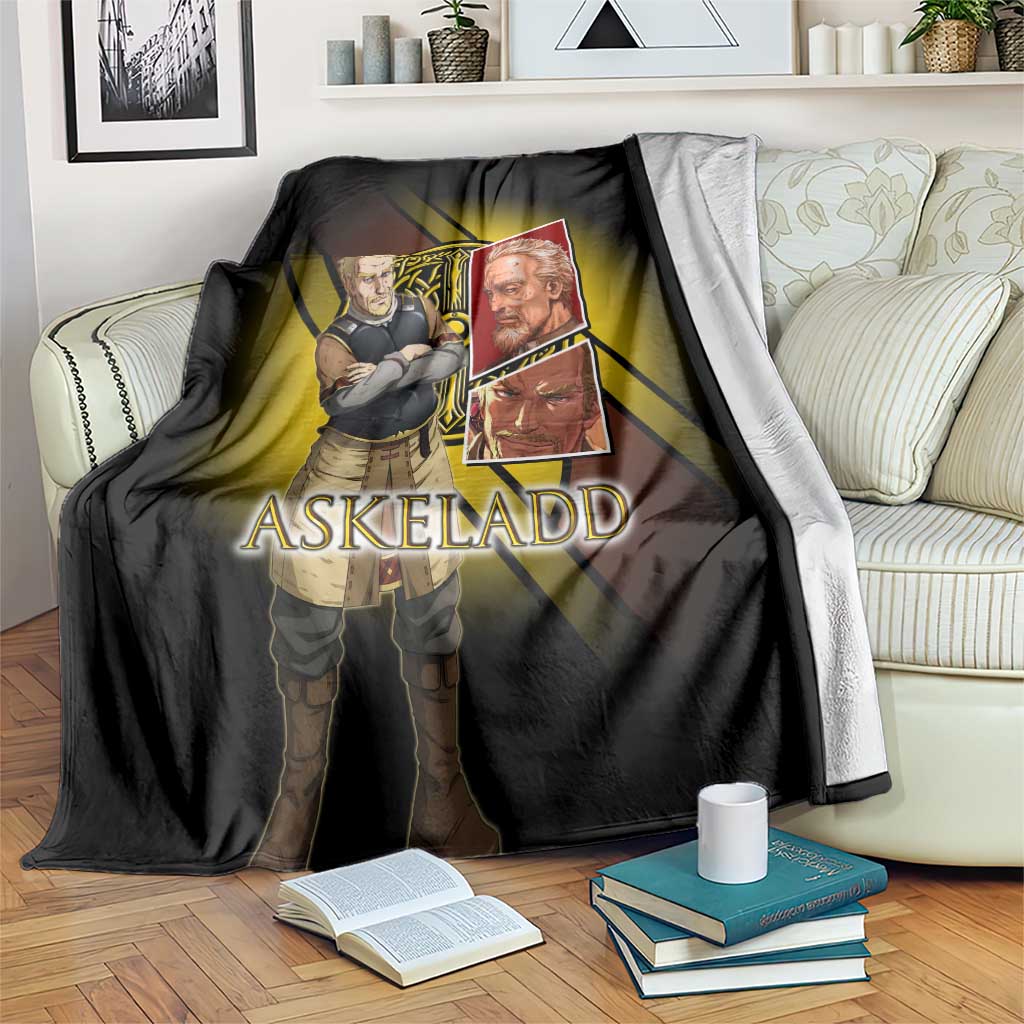 Askeladd Viking Commander Blanket Viking Manga Illustration Style