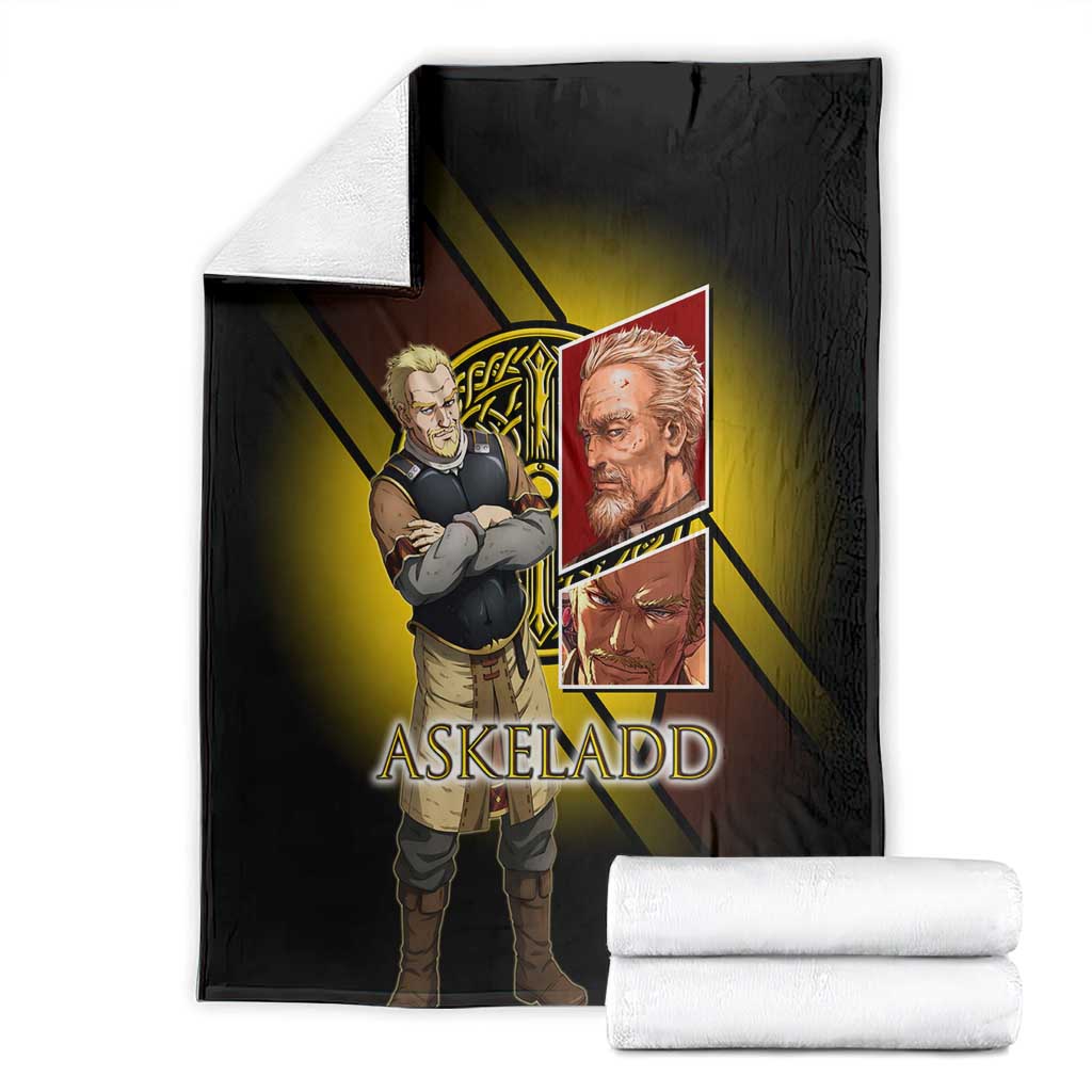 Askeladd Viking Commander Blanket Viking Manga Illustration Style