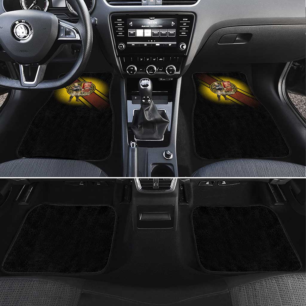 Askeladd Viking Commander Car Mats Viking Manga Illustration Style