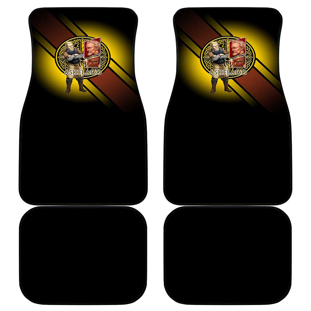 Askeladd Viking Commander Car Mats Viking Manga Illustration Style