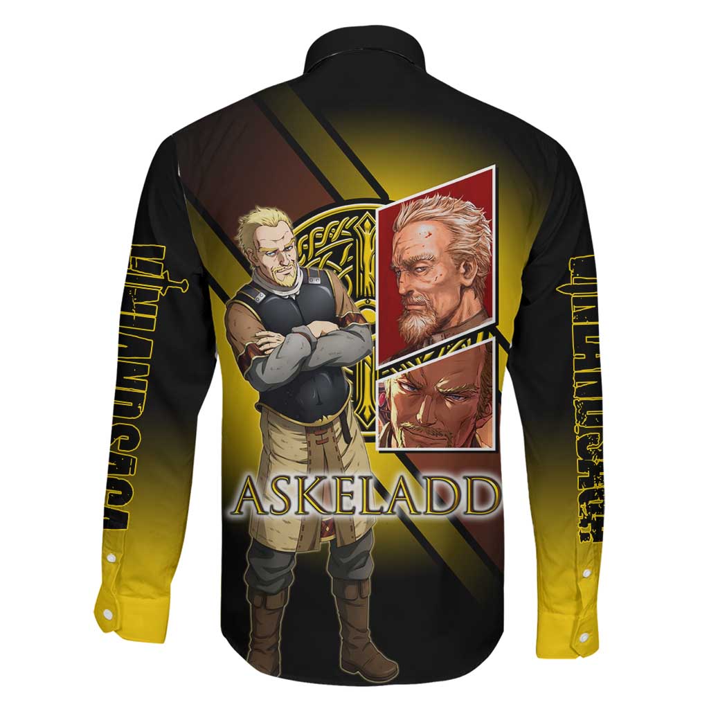 Askeladd Viking Commander Family Matching Tank Maxi Dress and Hawaiian Shirt Viking Manga Illustration Style