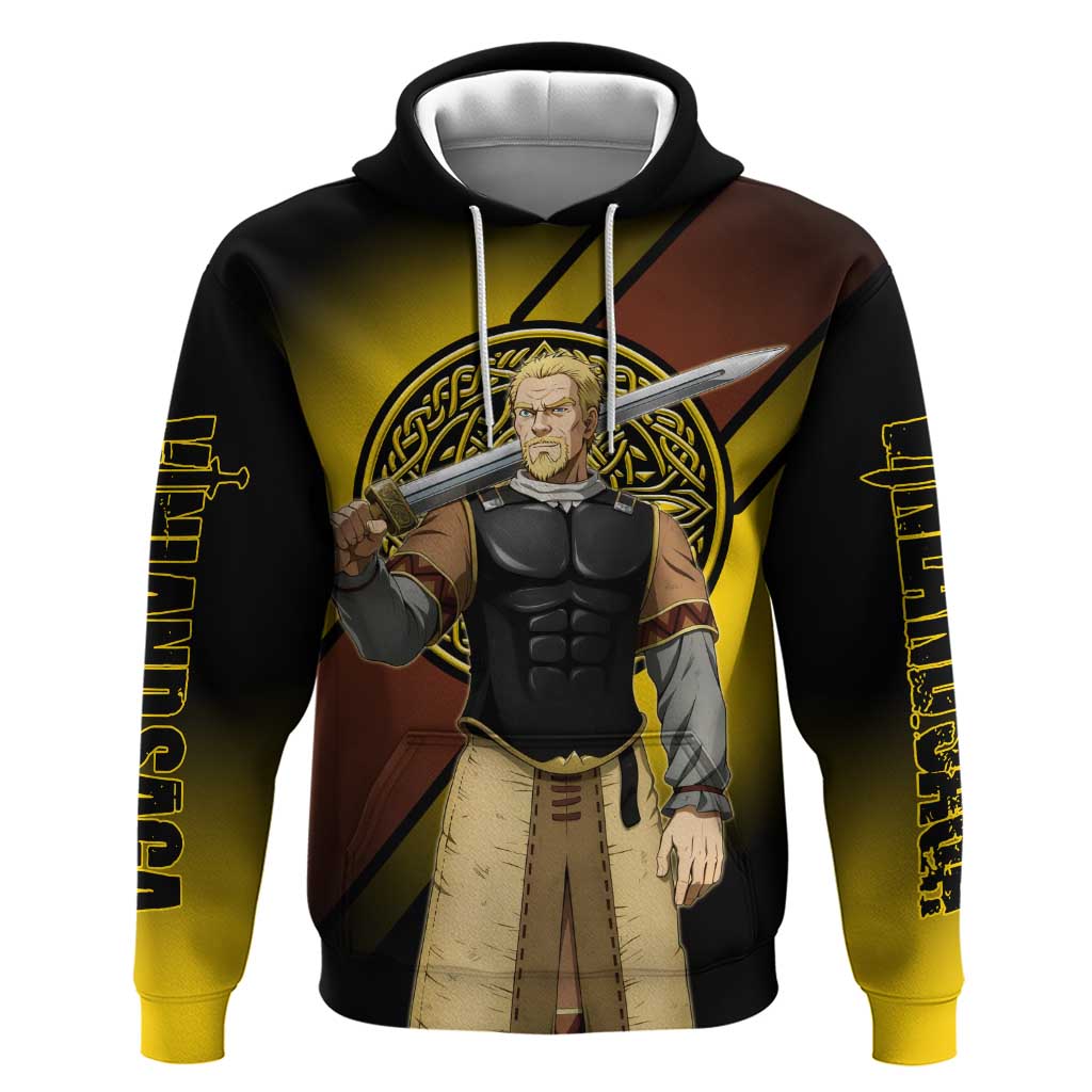 Askeladd Viking Commander Hoodie Viking Manga Illustration Style