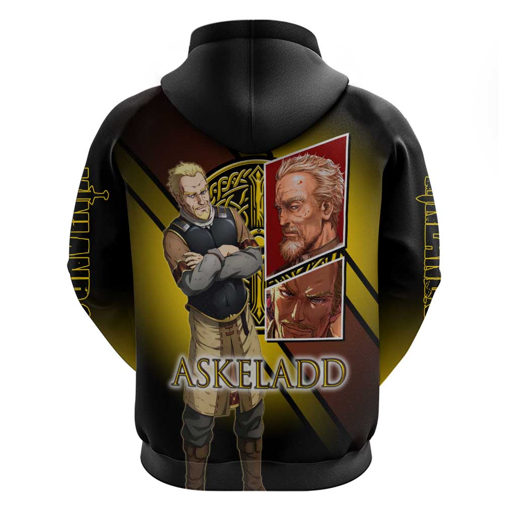 Askeladd Viking Commander Hoodie Viking Manga Illustration Style
