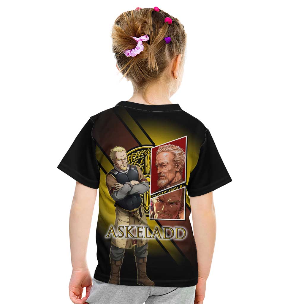 Askeladd Viking Commander Kid T Shirt Viking Manga Illustration Style